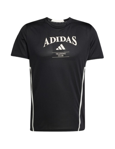 Koszulka męska adidas designed for training legacy heritage tee czarna ka5284