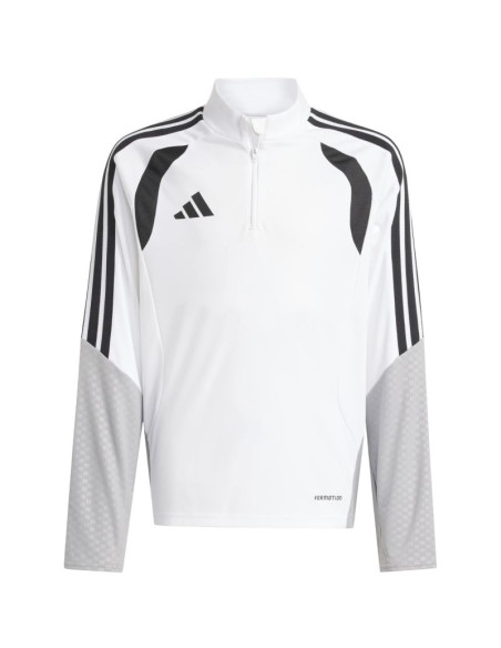 Bluza dla dzieci adidas tiro 26 competition training top biało-szara ka7577