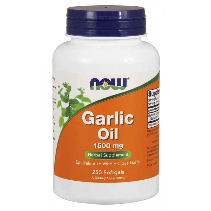 Garlic Oil - Olej z Czosnku 3 mg - Czosnek (250 kaps.)