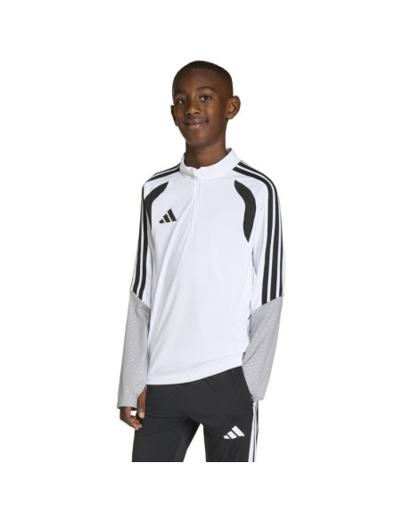 Bluza dla dzieci adidas tiro 26 competition training top biało-szara ka7577