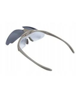 Okulary strzeleckie wosport tan - 3 wymienne wizjery, pasek 2