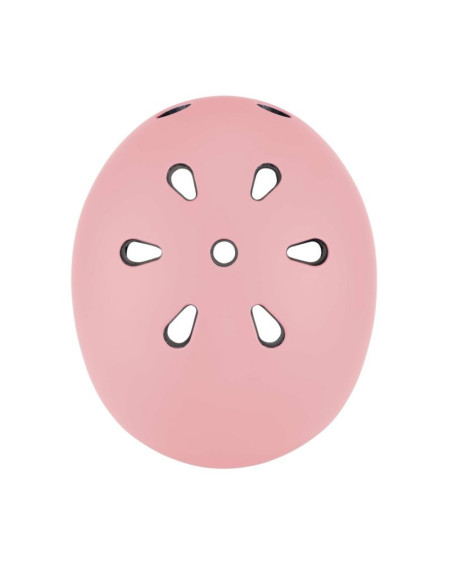 Kask globber pastel pink jr 506