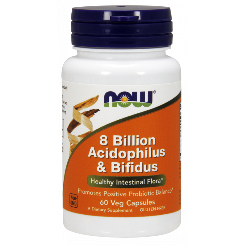 8 Billion Acidophilus & Bifidus - Probiotyk (60 kaps.)