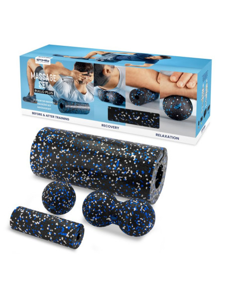 Zestaw akcesoriów do masażu i regeneracji spokey rullo plus