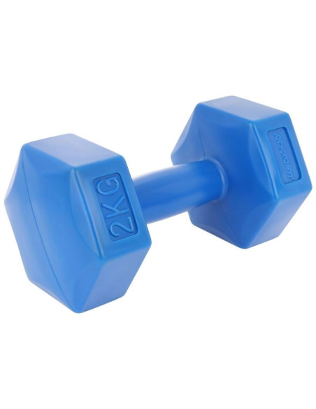 Zestaw hantli kompozytowych eb fit 2x2kg pomarańczowe 1027029