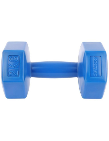 Zestaw hantli kompozytowych eb fit 2x2kg pomarańczowe 1027029