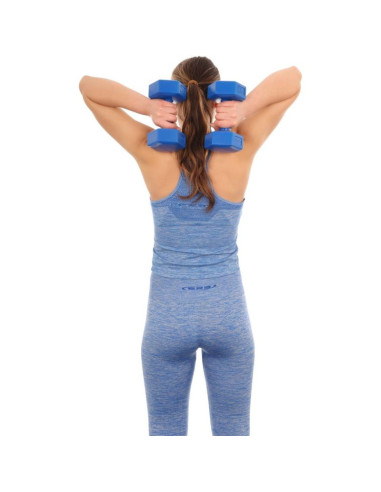 Zestaw hantli kompozytowych eb fit 2x2kg pomarańczowe 1027029