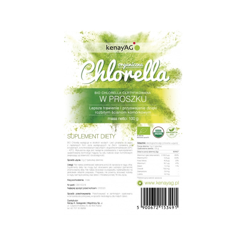 EKO Chlorella (100 g)