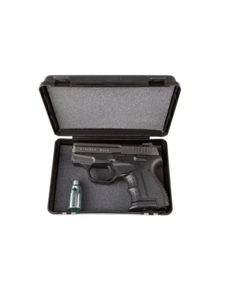 Pistolet hukowy alarmowo sygnałowy stalker m906 bas kal. .22 long blank (6 mm) tytan