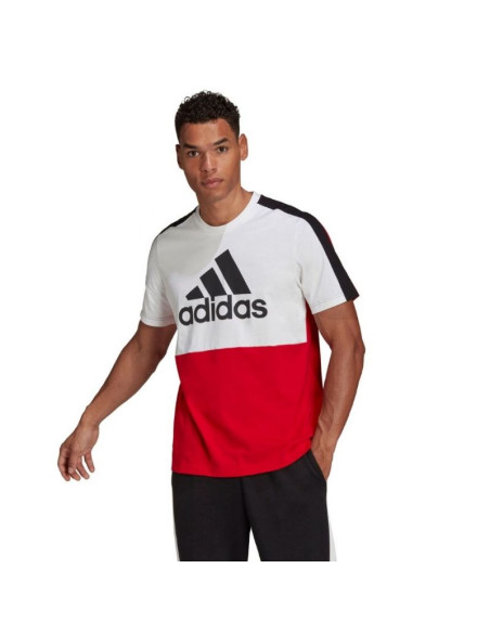 Koszulka adidas essentials colorblock single jersey tee m