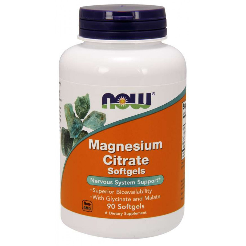 Magnesium Citrate - Cytrynian Magnezu (90 kaps.)