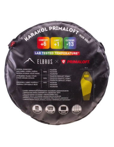 Śpiwór elbrus karakol primaloft