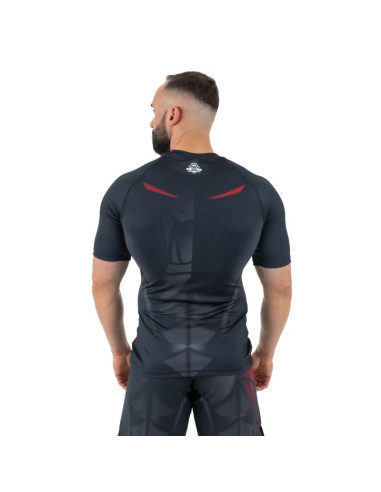 Koszulka kompresyjna "snake" typu rashguard powstała z materiału dbx more dry  m