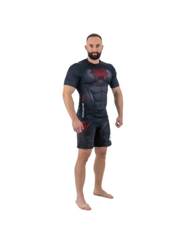 Koszulka kompresyjna "snake" typu rashguard powstała z materiału dbx more dry  m