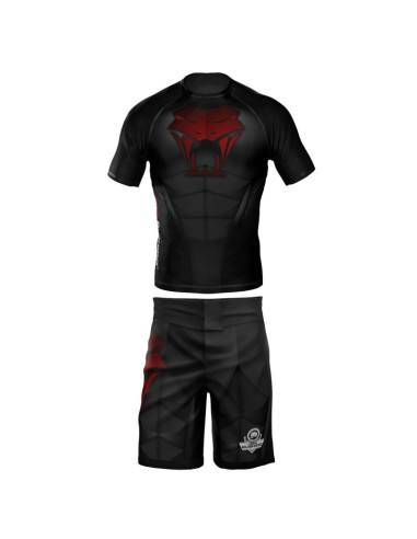 Koszulka kompresyjna "snake" typu rashguard powstała z materiału dbx more dry  m