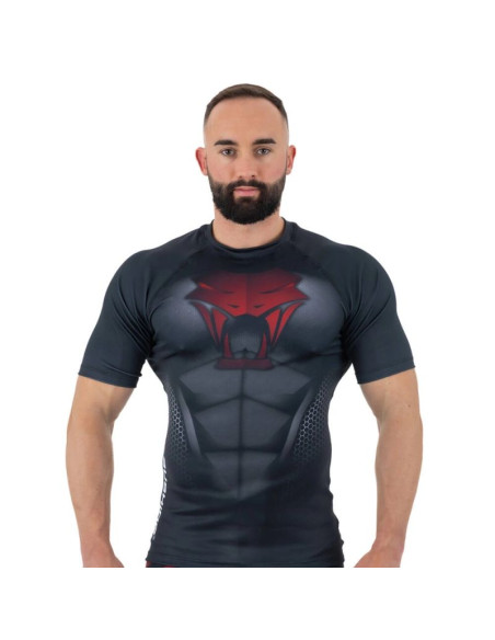 Koszulka kompresyjna "snake" typu rashguard powstała z materiału dbx more dry  m