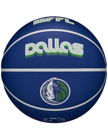 Piłka do koszykówki wilson nba team city collector dallas mavericks ball