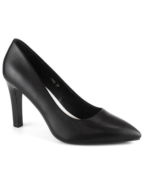 Czółenka na obcasie sergio leone w sk415