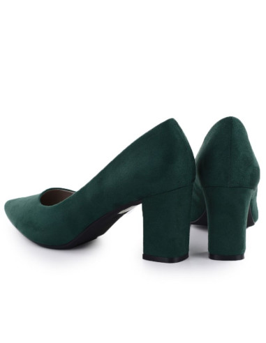 Czółenka na obcasie sergio leone w sk415