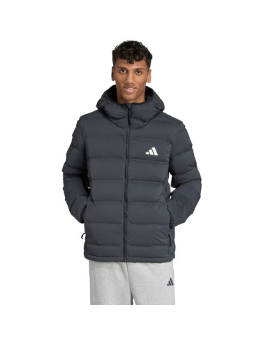 Kurtka męska adidas helionic climawarm stretch hooded down czarna jn2114