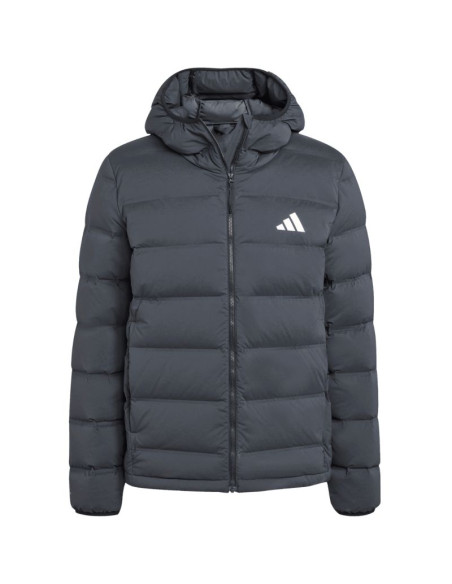 Kurtka męska adidas helionic climawarm stretch hooded down czarna jn2114
