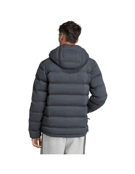 Kurtka męska adidas helionic climawarm stretch hooded down czarna jn2114