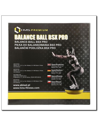 Piłka do balansowania premium hms bsx pro