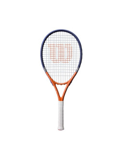 Rakieta do tenisa ziemnego wilson roland garros elite rkt 3 4 3/8  granatowo-pomarańczowa wr193210u3