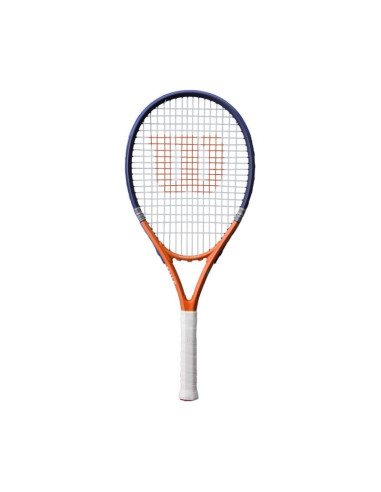 Rakieta do tenisa ziemnego wilson roland garros elite rkt 3 4 3/8  granatowo-pomarańczowa wr193210u3