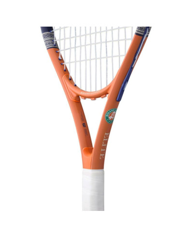 Rakieta do tenisa ziemnego wilson roland garros elite rkt 3 4 3/8  granatowo-pomarańczowa wr193210u3