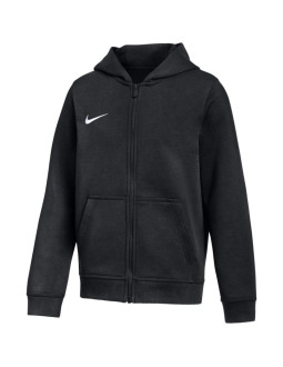Bluza dla dzieci nike park 26 fleece full-zip hoodie czarna ib1232 010