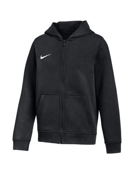 Bluza dla dzieci nike park 26 fleece full-zip hoodie czarna ib1232 010