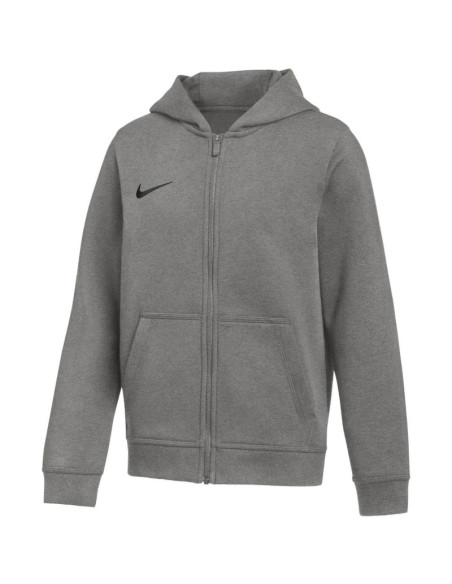 Bluza dla dzieci nike park 26 fleece full-zip hoodie ciemnoszara ib1232 063