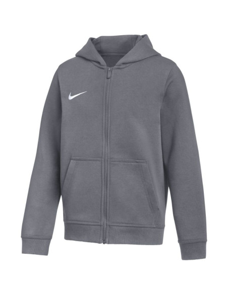 Bluza dla dzieci nike park 26 fleece full-zip hoodie szara ib1232 071