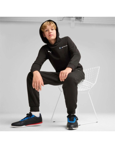 Puma bluza sportowa kangurka z kapturem dziecięca bmw mms czarna