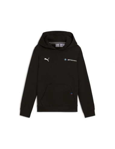 Puma bluza sportowa kangurka z kapturem dziecięca bmw mms czarna
