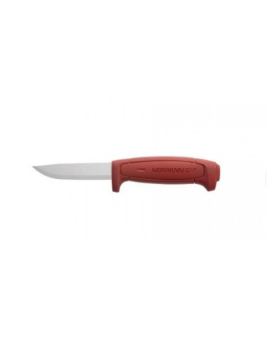 Nóż morakniv basic 511 - carbon steel - czerwony