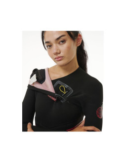 Pianka rip curl wmns fbomb fusion 43gb zf czarny 2