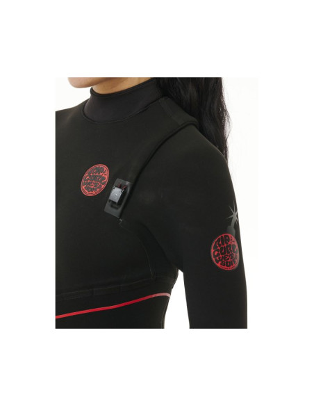 Pianka rip curl wmns fbomb fusion 43gb zf czarny
