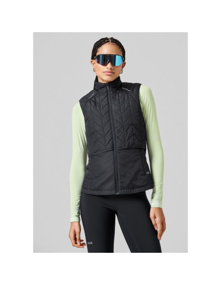Kamizelka casall quilted running vest czarny