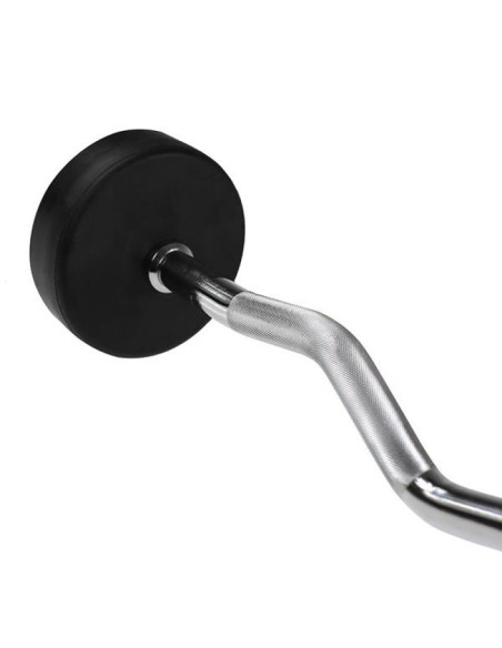 Sztanga/gryf łamany gumowany hms gsl