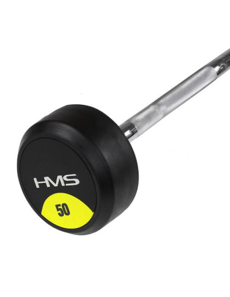 Sztanga/gryf łamany gumowany hms gsl