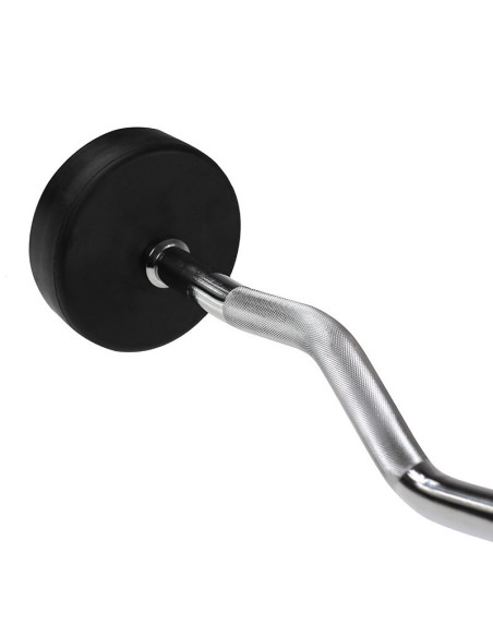 Sztanga/gryf łamany gumowany hms gsl