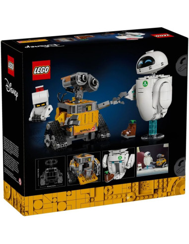 Lego disney pixar 43279 wall-e i ewa