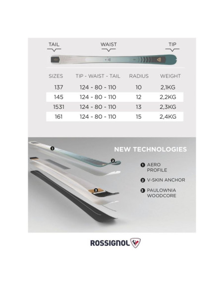 Narty skitourowe rossignol escaper 80 pro open