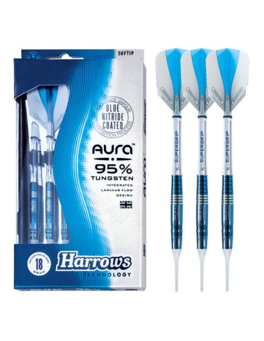 Rzutki harrows aura 95% softip