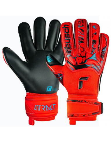 Rękawice reusch attrakt gold roll finger