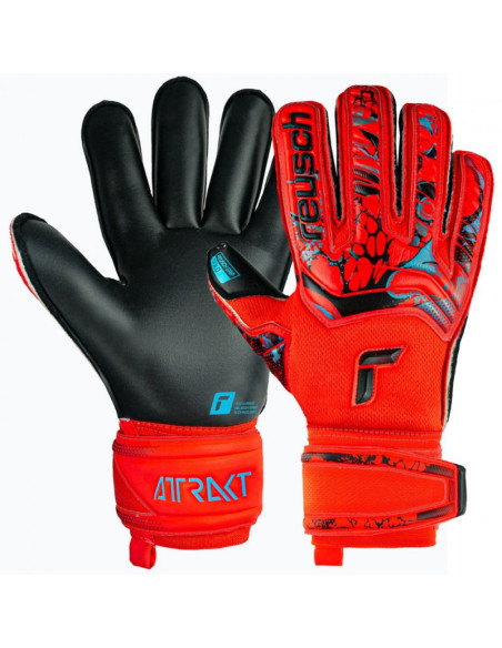Rękawice reusch attrakt gold roll finger