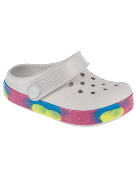 Klapki crocs off court glitter band clog t jr