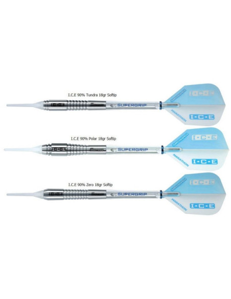 Rzutki harrows ice 90% softip